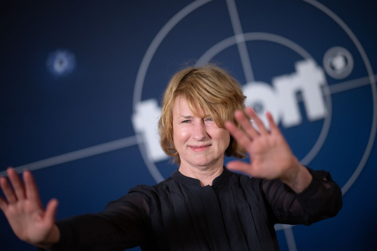 Berliner Tatort Es bleibt bei ihrem "Tatort"-Ausstieg: Schauspielerin Corinna Harfouch. (Archivbild)