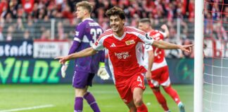 Berlins Diogo Leite trainiert derzeit individuell.