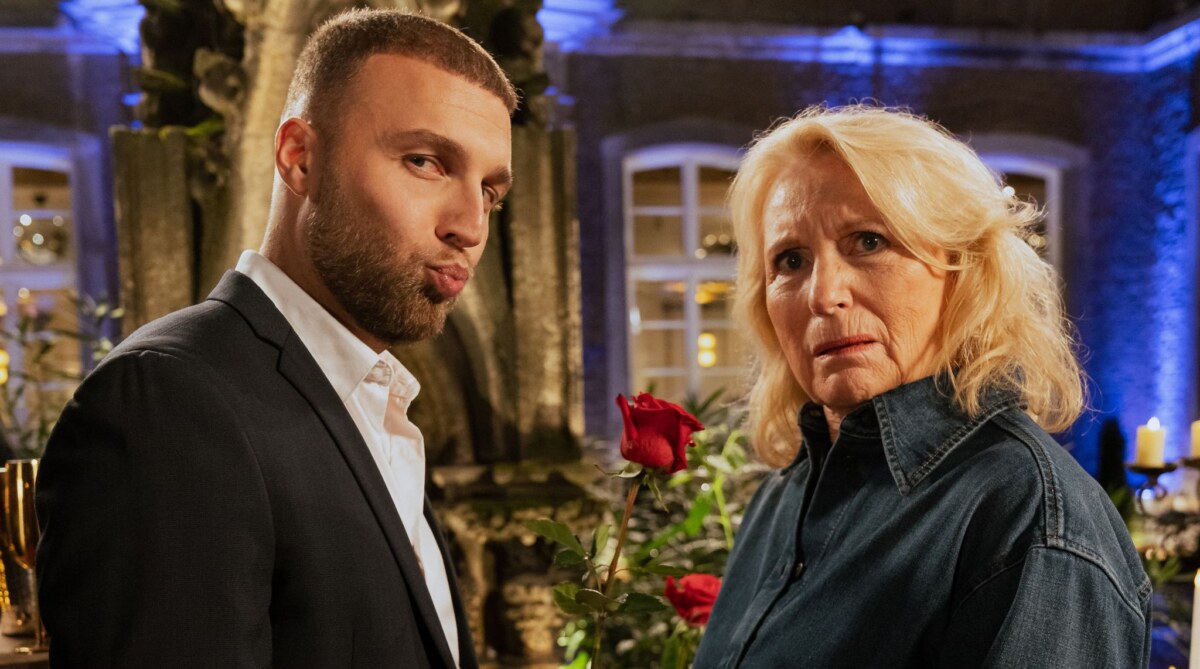Realitystar Filip Pavlovi? und Satirikerin Maren Kroymann haben zusammen gedreht.