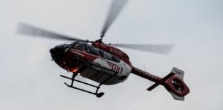 Für die Rettung war auch ein Hubschrauber im Einsatz. (Symbolbild)