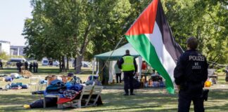Das Protestcamp nah dem Kanzleramt gab es schon längere Zeit. 