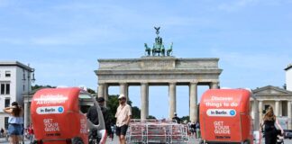 Warten auf Touris: Die Übernachtungszahlen waren in Berlin im ersten Halbjahr leicht rückläufig. (Archivbild)