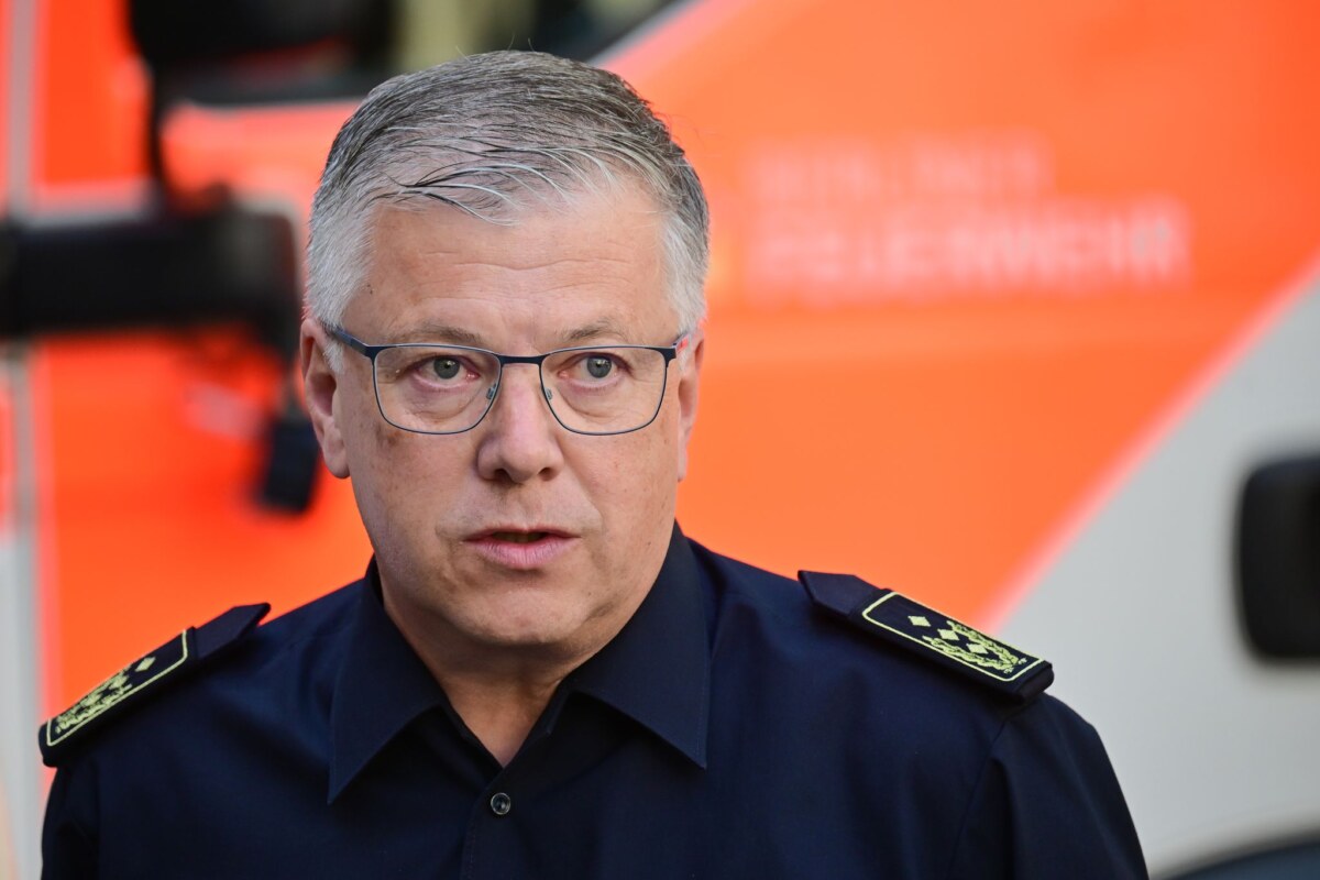 Landesbranddirektor Karsten Homrighausen Berlins Landesbranddirektor Karsten Homrighausen. (Archivbild)