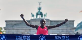 Sabastian Sawe siegte klar beim 51. Berlin-Marathon.