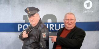 Horst Krause posiert neben Horst Krause.
