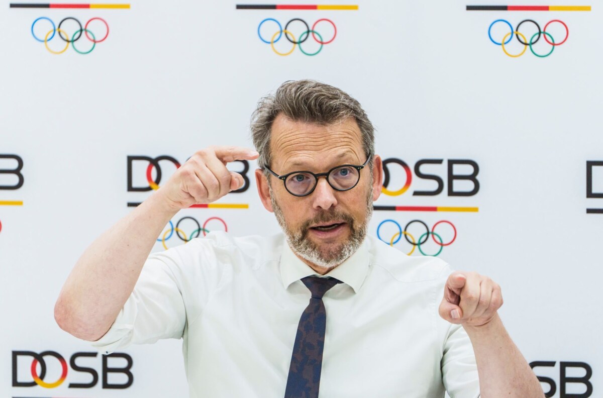 DOSB-Vorstand Otto Fricke im Pressegespräch Der neue DOSB-Vorstandschef Otto Fricke kündigt ein geändertes Verfahren bei der Auswahl des deutschen Olympia-Bewerbers an.