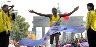 Viermal gewann Gebrselassie in Berlin. (Archivbild)