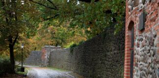 Passanten fanden den Toten in einem Graben an der Stadtmauer (Archivbild).
