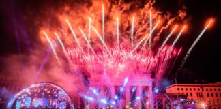 Deutschlands größte Silvesterparty in Berlin am Brandenburger Tor war lange Tradition.