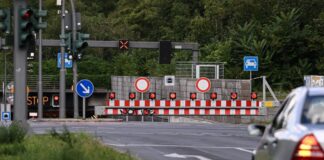 Der Tiergartentunnel war über Stunden komplett gesperrt. 