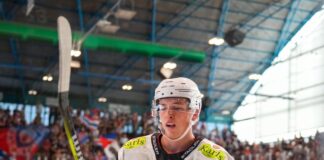Maxim Schäfer von den Eisbären Berlin wechselt auf Leihbasis nach Kanada. (Archivbild)