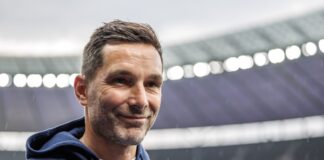 Hertha-Trainer Leitl glaubt an den Aufschwung seines Teams. 