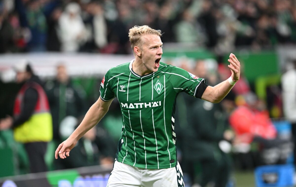 Werder Bremen - 1. FC Union Berlin Sorgte für den Höhepunkt in einem schwachen Spiel: Marco Grüll