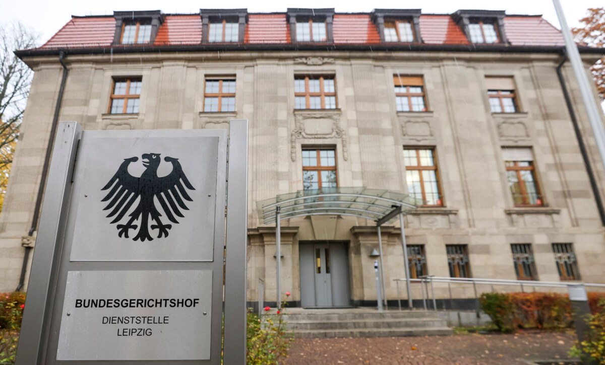 Bundesgerichtshofes (BGH) Der BGH in Leipzig bestätigt ein Berliner Urteil gegen zwei Polizisten. (Archivbild)