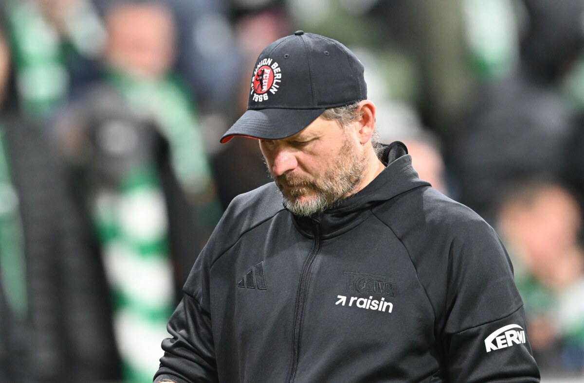 Werder Bremen - 1. FC Union Berlin Union-Coach Steffen Baumgart war nach der Niederlage in Bremen bedient.