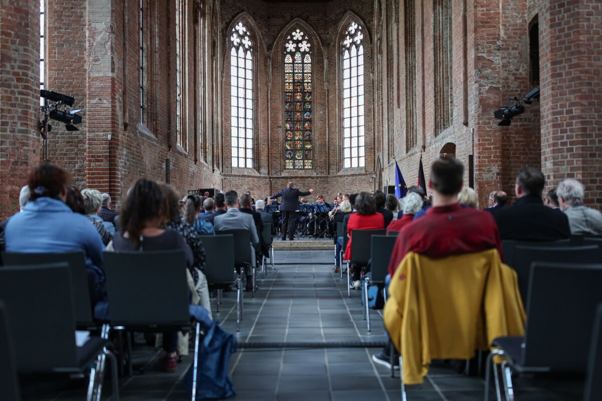 Paulikloster Brandenburg an der Havel Die AfD plant im Paulikloster in Brandenburg an der Havel eine Wahlkampfveranstaltung und stößt damit auf Kritik (Archivbild).