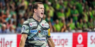 Tim Freihöfer erzielte sieben Treffer für die Füchse gegen Wetzlar.