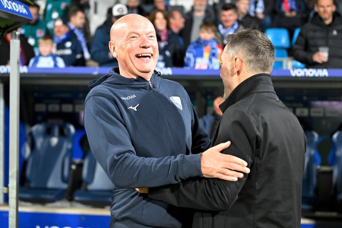 VfL Bochum - Hertha BSC Uwe Rösler hatte bei seiner Rückkehr als Trainer nach Deutschland Grund zur Freude