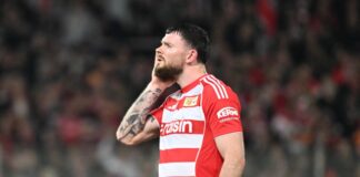 Das denkt Union-Coach Baumgart über die Stürmerflaute Auch Oliver Burke hat seit fast sechs Wochen kein Tor für Union erzielt.