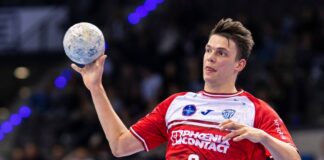 Rückraumspieler Frederik Simak ist seit 2020 für den TBV Lemgo Lippe aktiv