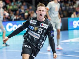 Füchse-Spielmacher Tobias Gröndahl glänzte gegen seine norwegischen Landsleute. (Archivbild) 
