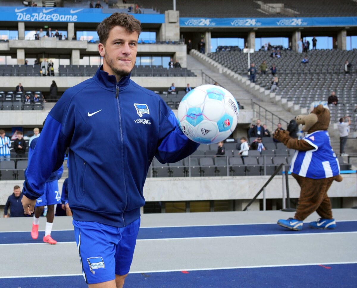 Diego Demme Diego Demme ist nach langer Verletzungspause zurück bei Hertha. (Archivbild)