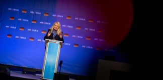 Die AfD-Landesvorsitzende Kristin Brinker war schon 2021 und 2023 Spitzenkandidatin für die Berlin-Wahl.