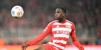 Ansah verletzt sich: Einsatz gegen Bayern gefährdet? Beendete das Training angeschlagen: Union-Stürmer Ilyas Ansah. (Archivbild)