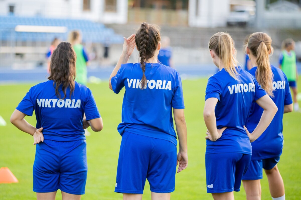 Fußballerinnen von Viktoria Berlin Die Fußballerinnen von Viktoria Berlin erhalten Unterstützung aus den Staaten. (Archiv)