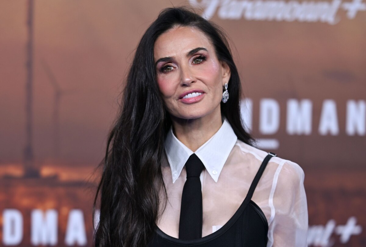 Demi Moore Demi Moore ist in Berlin.