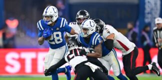 Über 70.000 Fans: Colts gewinnen NFL-Show in Berlin Dank Running Back Jonathan Taylor liegen die Colts auf Playoff-Kurs.