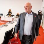 BSW-Krise wächst: Fraktionsvize legt Minister Austritt nah Brandenburgs BSW-Finanzminister Robert Crumbach ist auch Fraktionsmitglied - darüber gibt es Streit (Archivbild).