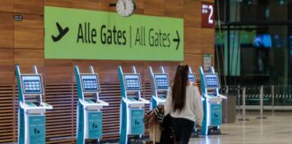 Am Freitag sorgte eine Drohnensichtung am BER für eine kurzzeitige Einstellung des Flugbetriebs. (Archivbild)