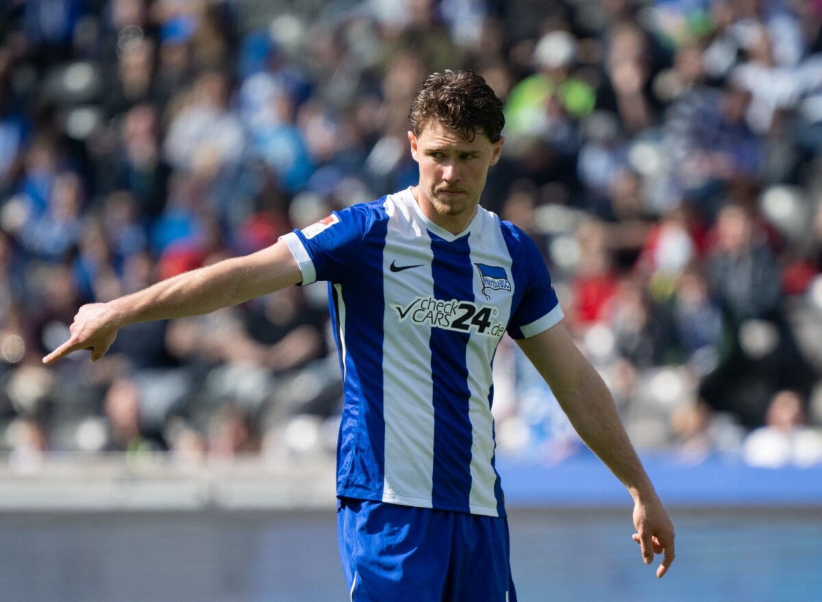 Linus Gechter Linus Gechter fehlte Hertha im Mannschaftstraining vor dem Spiel gegen Kaiserslautern.