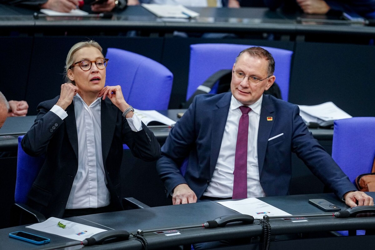 Bundestag - Haushaltswoche Die Gespräche von Alice Weidel, Co-Fraktionsvorsitzende und Co-Parteichefin der AfD, mit Unternehmern finden nach Angaben ihres Sprechers bislang meist im vertraulichen Rahmen statt.