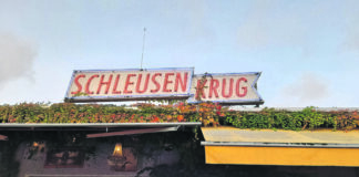 Berliner Erkundung: Vom Hansaviertel zur Unterschleuse Der beliebte Biergarten Schleusenkrug. Bild: MS