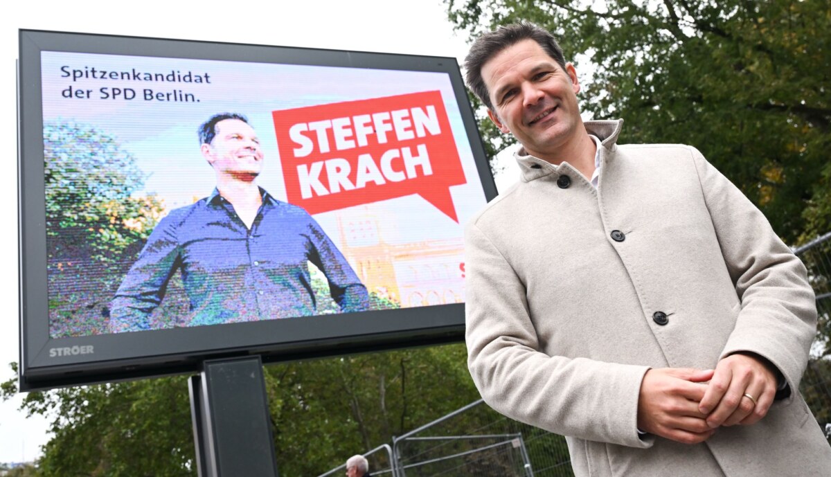 Auftakt Wahlkampagne Berliner SPD Steffen Krach soll die Berliner SPD aus dem Tief führen. (Archivbild)