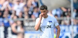 Diego Demme könnte Hertha bei Holstein Kiel fehlen.