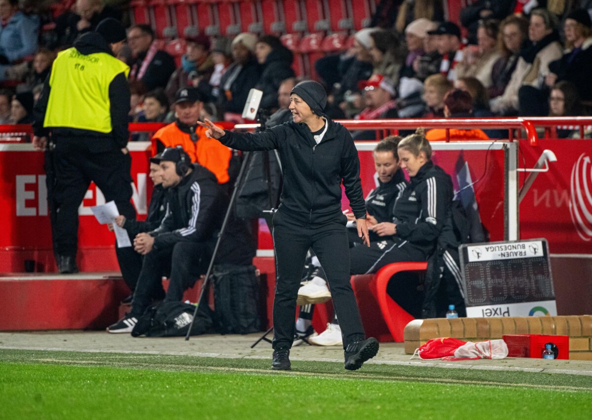 1. FC Union Berlin - VfL Wolfsburg Union-Trainerin Ailien Poese konnte immerhin einen Punktgewinn feiern. (Archivbild)