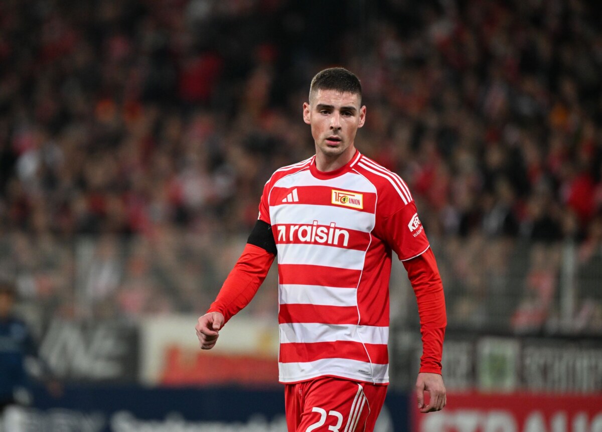 Andrej Ilic ist zurück im Training des 1. FC Union Berlin. (Archivfoto)