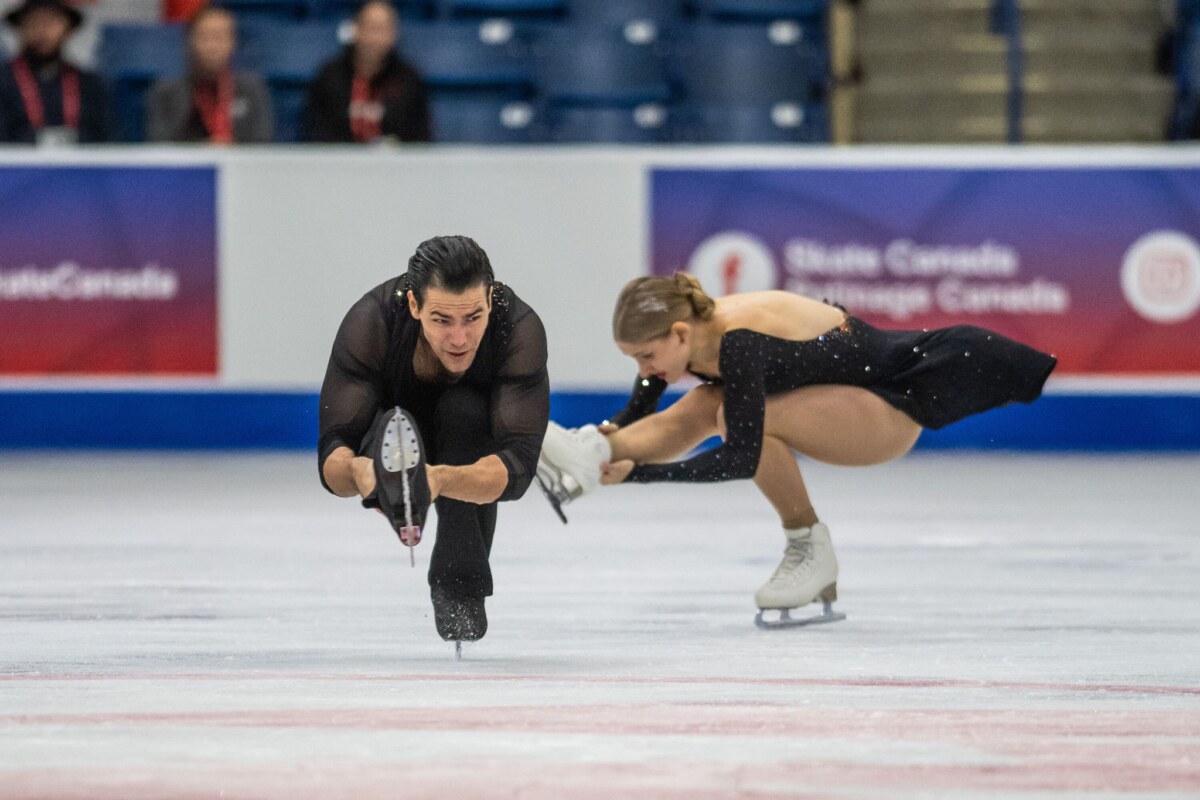 Nikita Volodin und Minerva Hase Nikita Volodin (l) und Minerva Hase zählen bei Olympia zu den Favoriten.