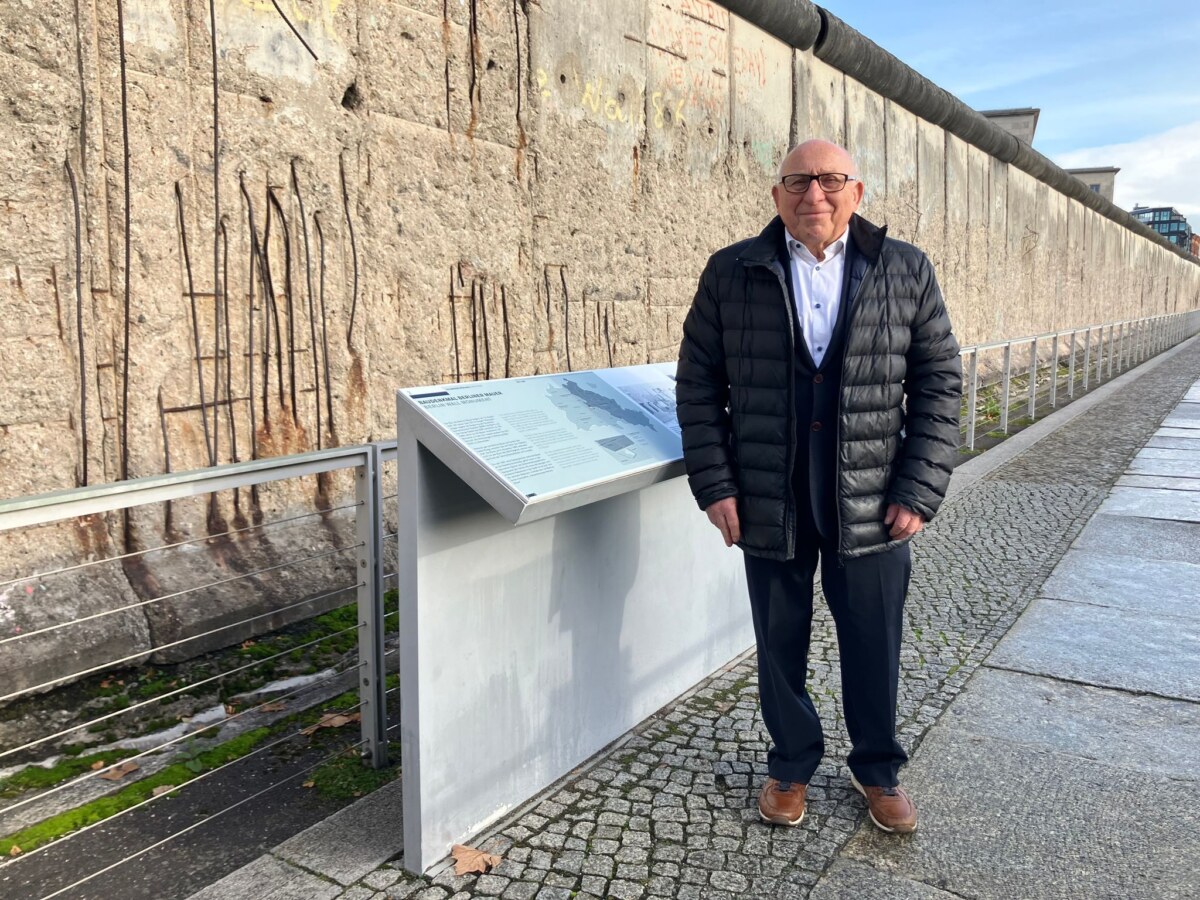 Kurt Wansner Berlins ältester Abgeordneter kannte die Berliner Mauer schon als Teenager.