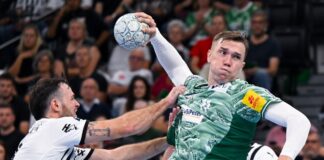 Lasse Andersson war bester Füchse-Schütze gegen Sporting. (Archiv)