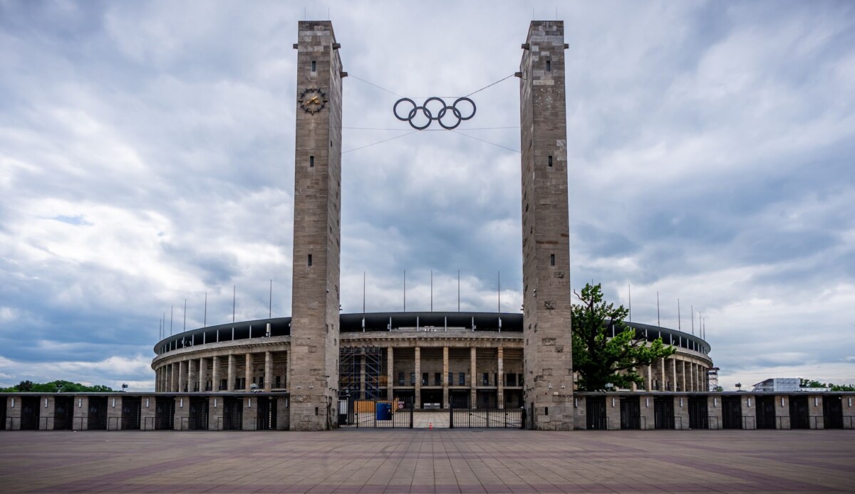 Berliner Olympiastadion Personen waren durch Museumstickets auf das Gelände gekommen. (Archivbild)