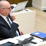 Woidke und Wagenknecht wollen Ende interner BSW-Konflikte Brandenburgs Ministerpräsident Dietmar Woidke (SPD) äußert sich zur internen Krise der BSW-Landtagsfraktion (Archivbild).