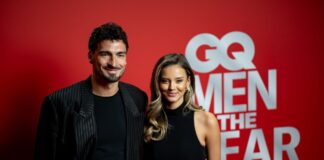Mats Hummels kam mit Nicola Cavanis zur Verleihung des GQ-Awards.