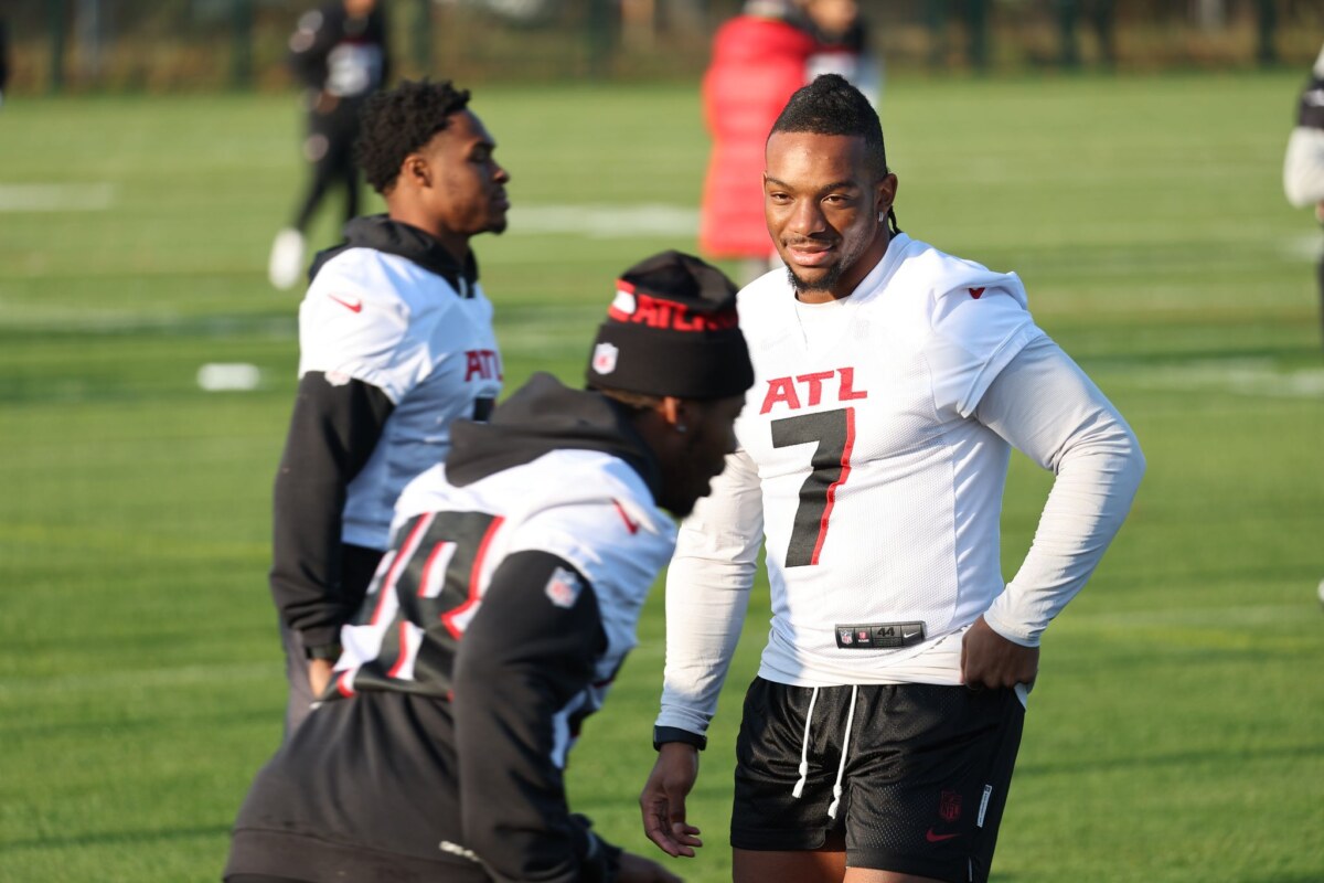 American Football: Training Atlanta Falcons Falcons-Running-Back Bijan Robinson will mit seinem Team für eine Überraschung sorgen.