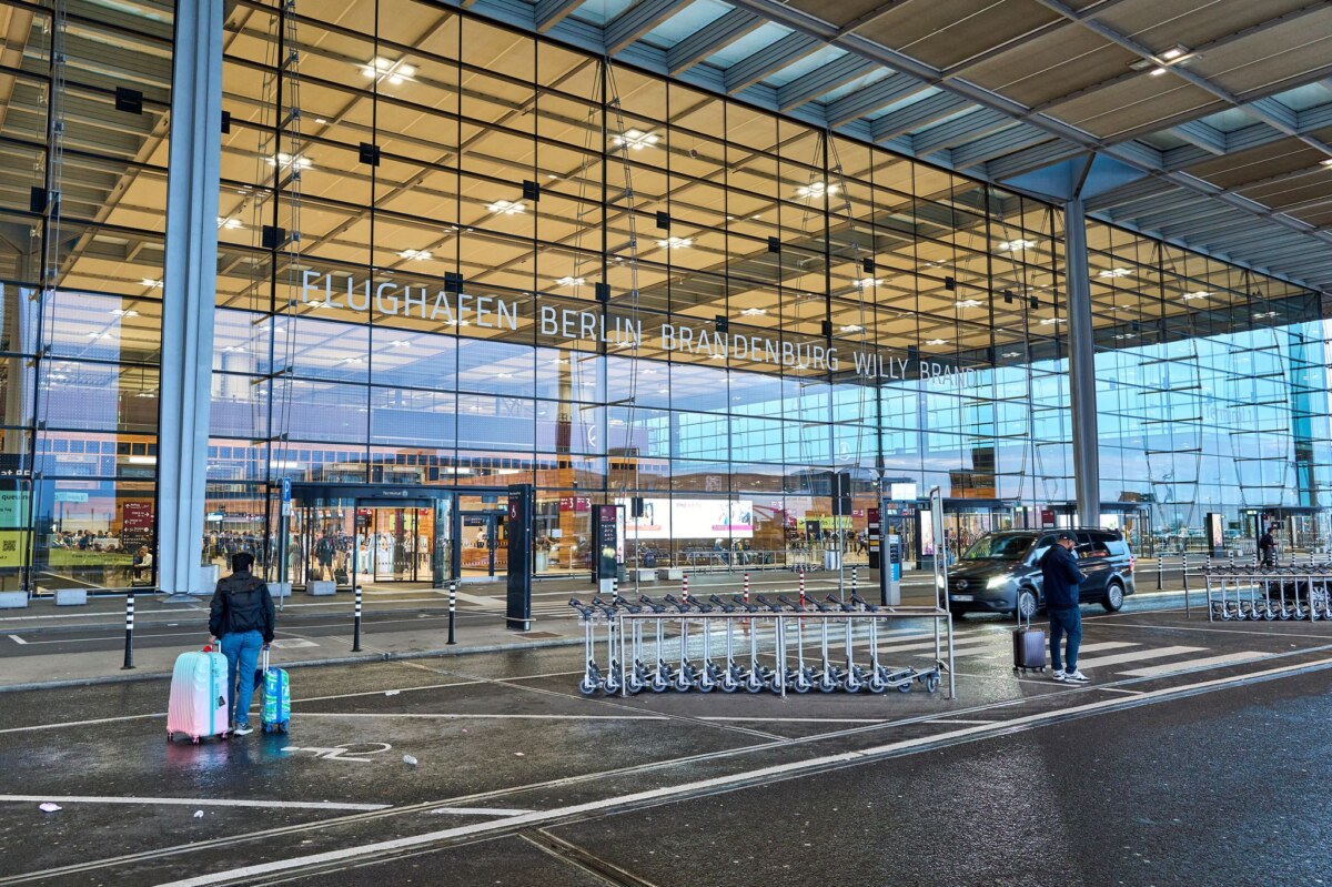 Flughafen Berlin-Brandenburg Schönefeld ist die reichste Gemeinde in Brandenburg - dort ist der Flughafen BER angesiedelt. (Archivbild)