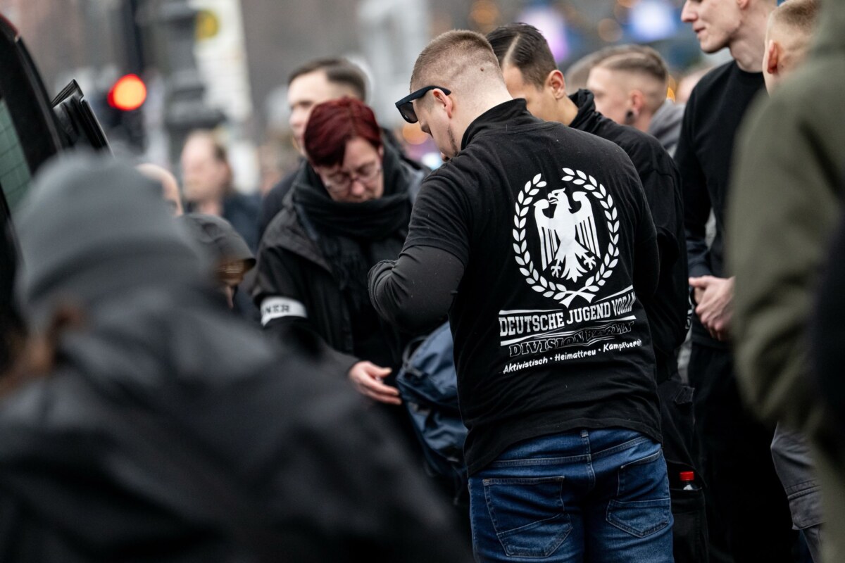 Demonstration von rechtsextremer Gruppe 100 Menschen sind für die Demonstration angemeldet.