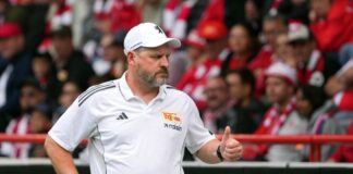 Unions Baumgart zieht Hut vor Kanes Entwicklung Baumgart lobte den englischen Angreifer. (Archivbild)